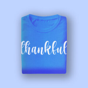 Printed Tshirt blue color