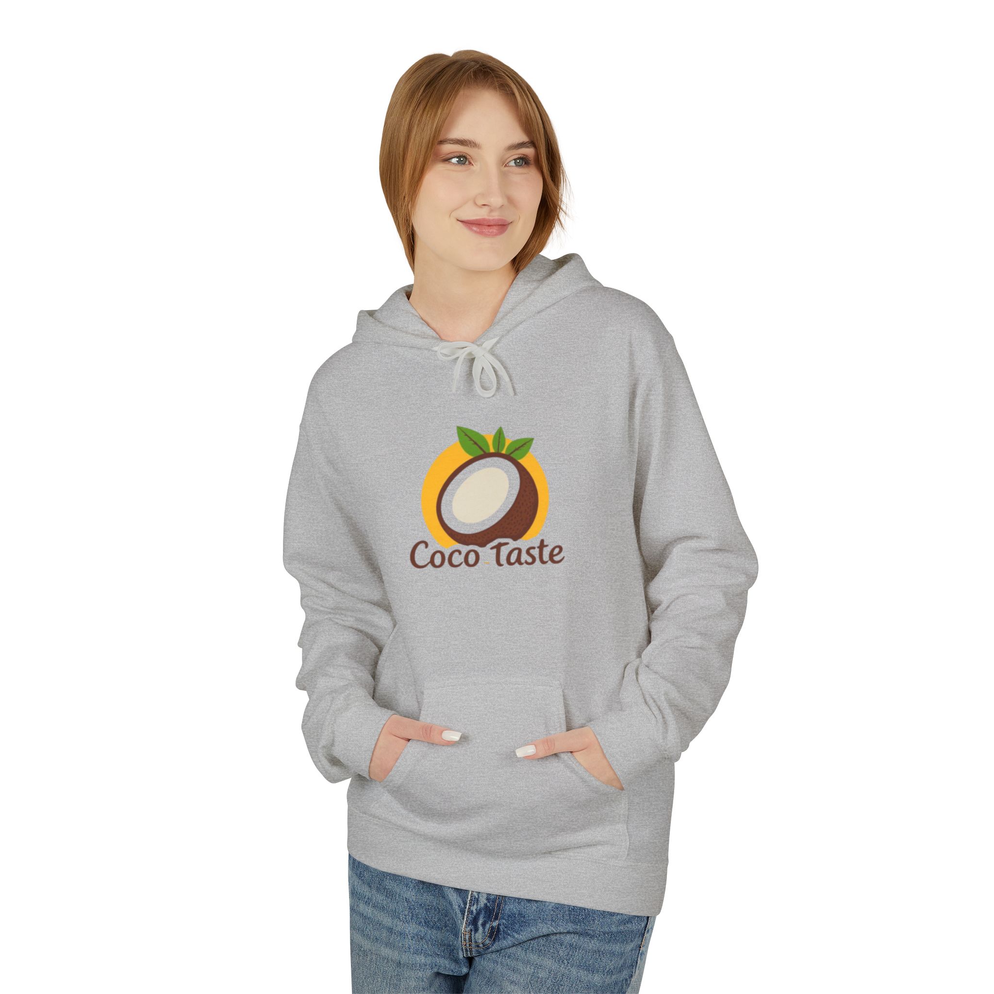 Coco Taste Unisex Fleece Hoodie - Soft, Cozy Comfort for Food Lovers - Image 11