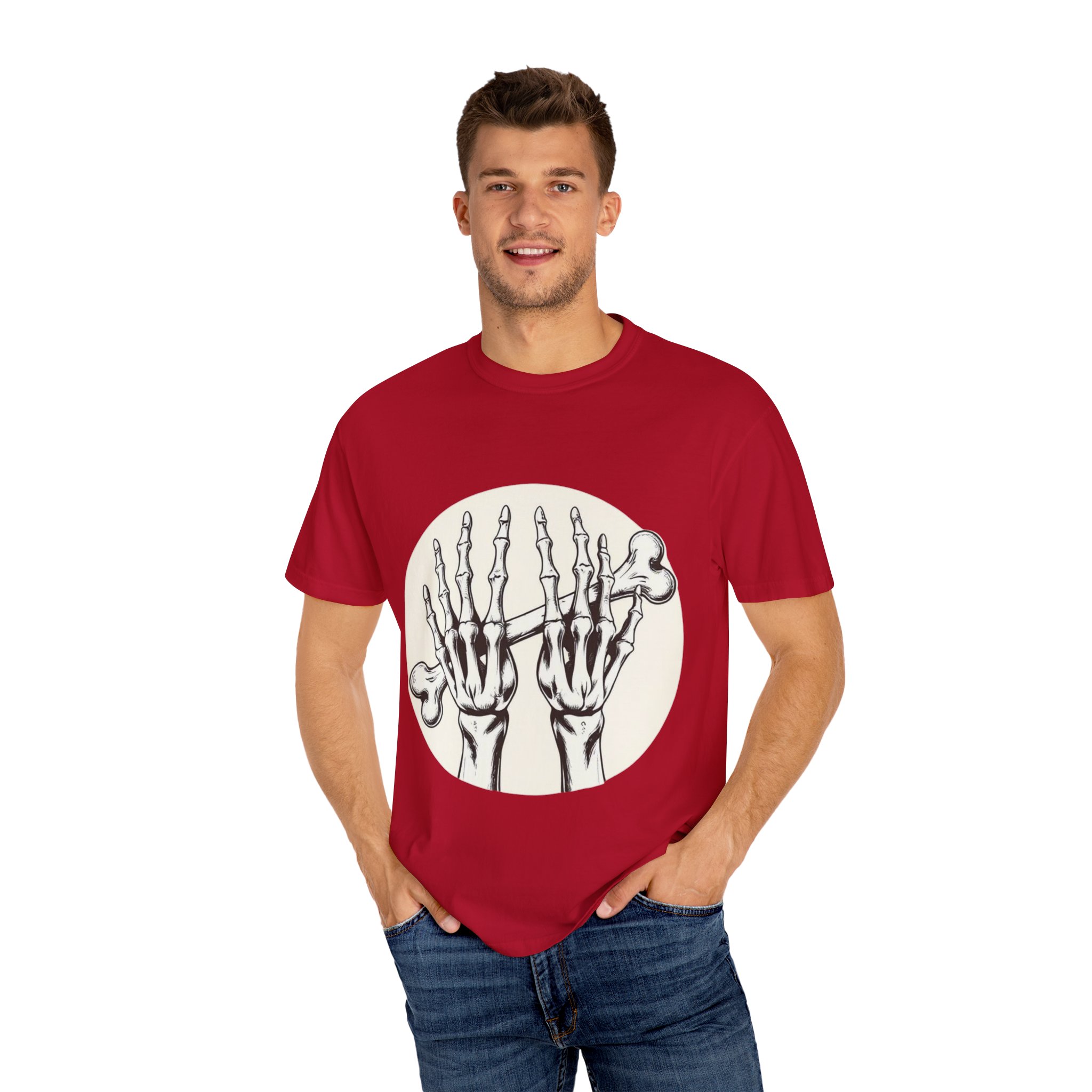 Skeleton Hands Unisex T-Shirt | Unique Graphic Tee for Halloween and Everyday Wear - Image 60