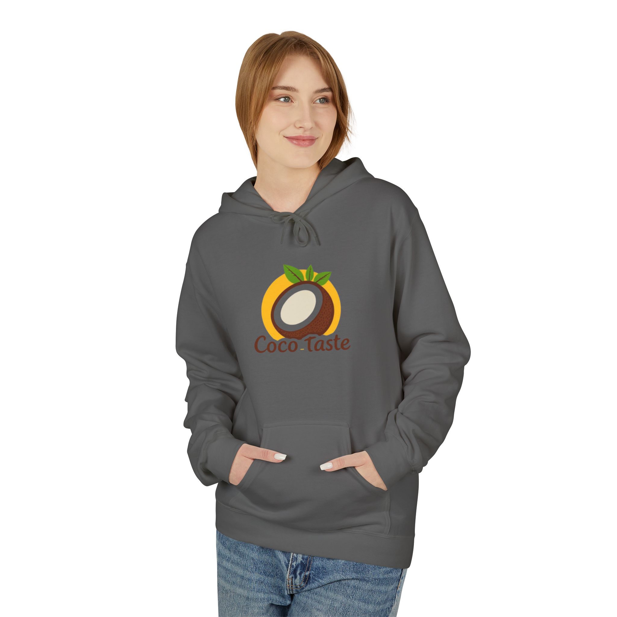 Coco Taste Unisex Fleece Hoodie - Soft, Cozy Comfort for Food Lovers - Image 23