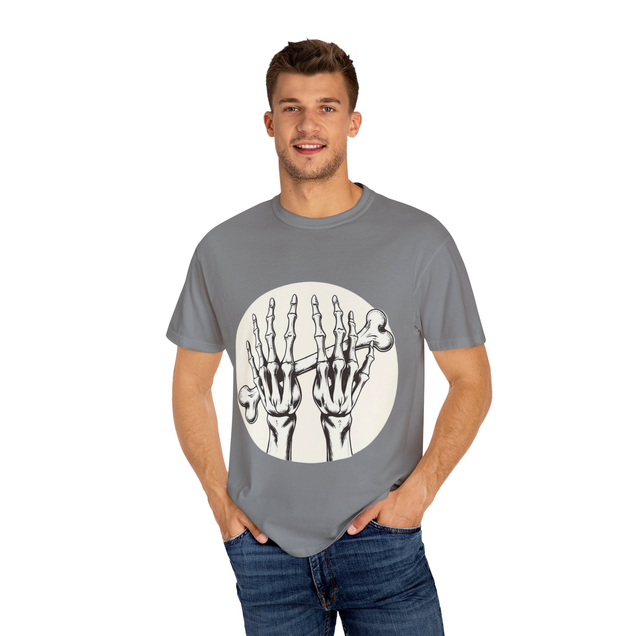 Skeleton Hands Unisex T-Shirt | Unique Graphic Tee for Halloween and Everyday Wear - Image 32