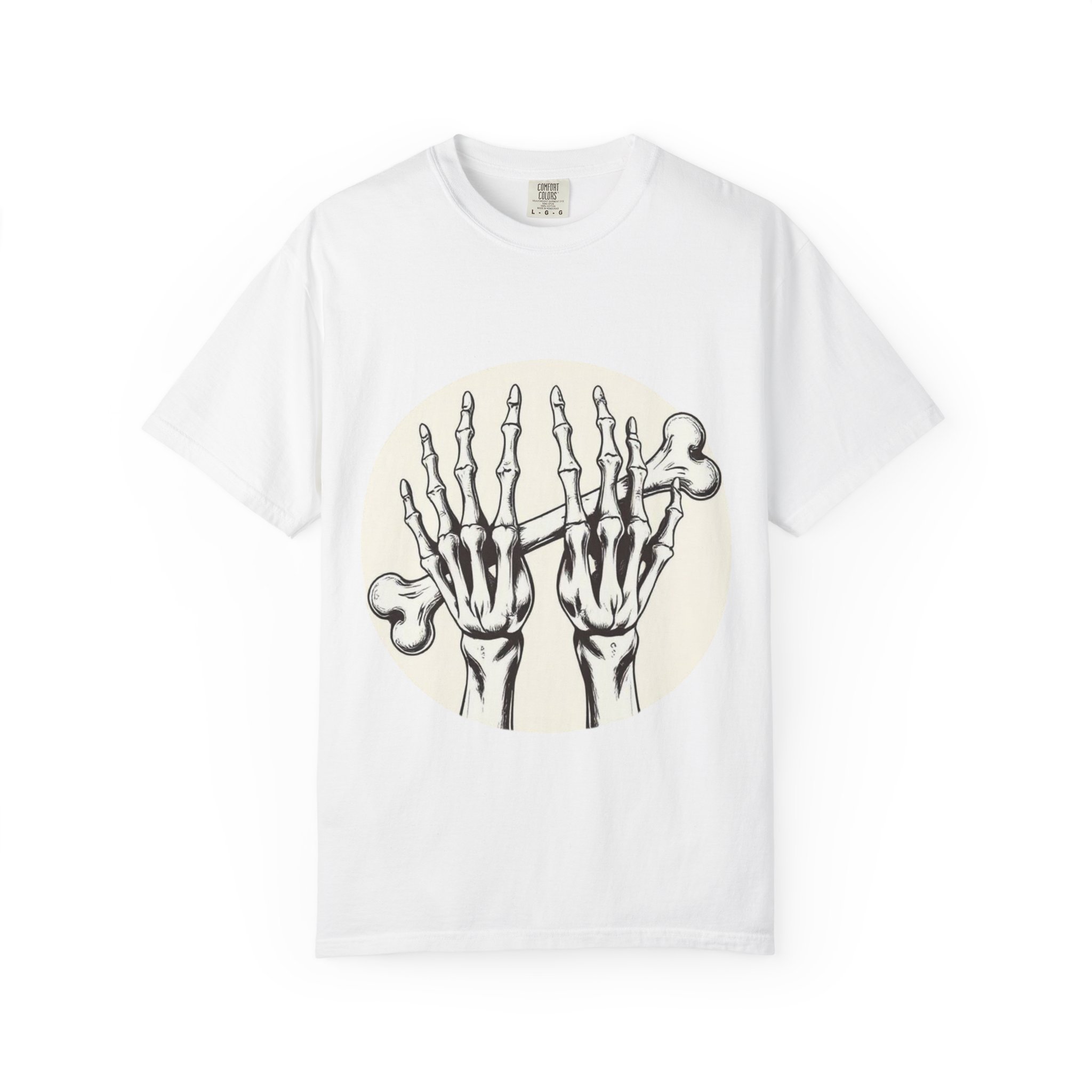 Skeleton Hands Unisex T-Shirt | Unique Graphic Tee for Halloween and Everyday Wear