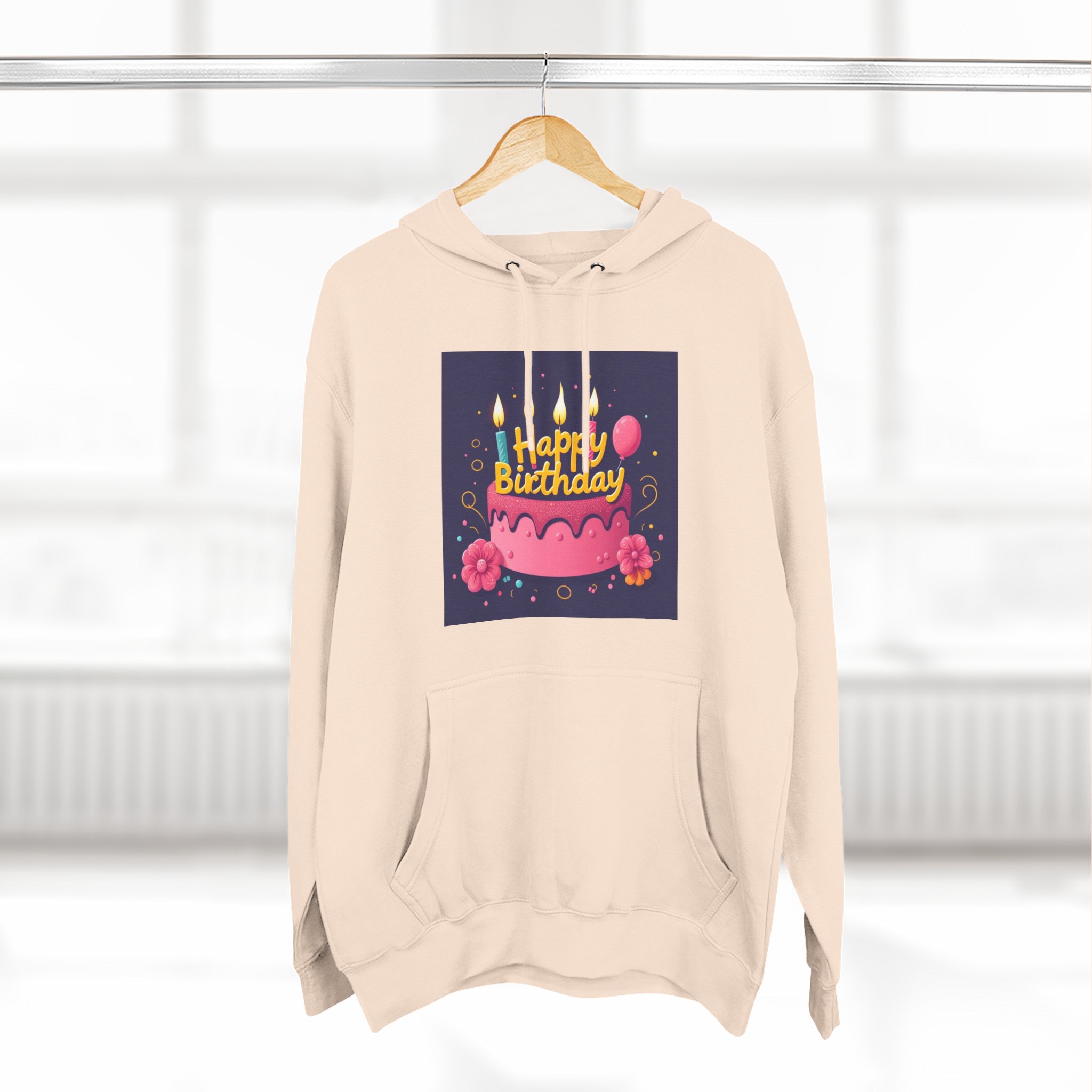 Happy Birthday Fleece Hoodie - Cozy Celebration Sweatshirt - Image 12