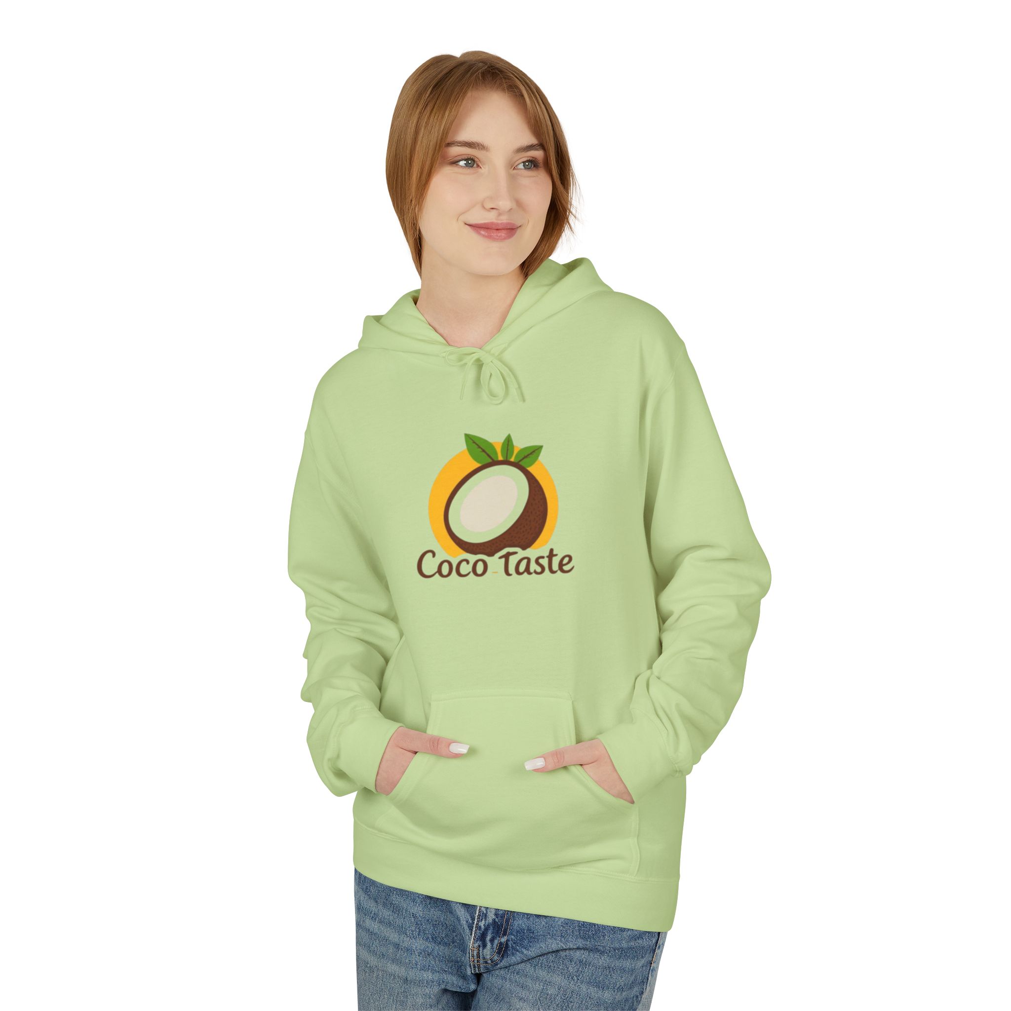 Coco Taste Unisex Fleece Hoodie - Soft, Cozy Comfort for Food Lovers - Image 15