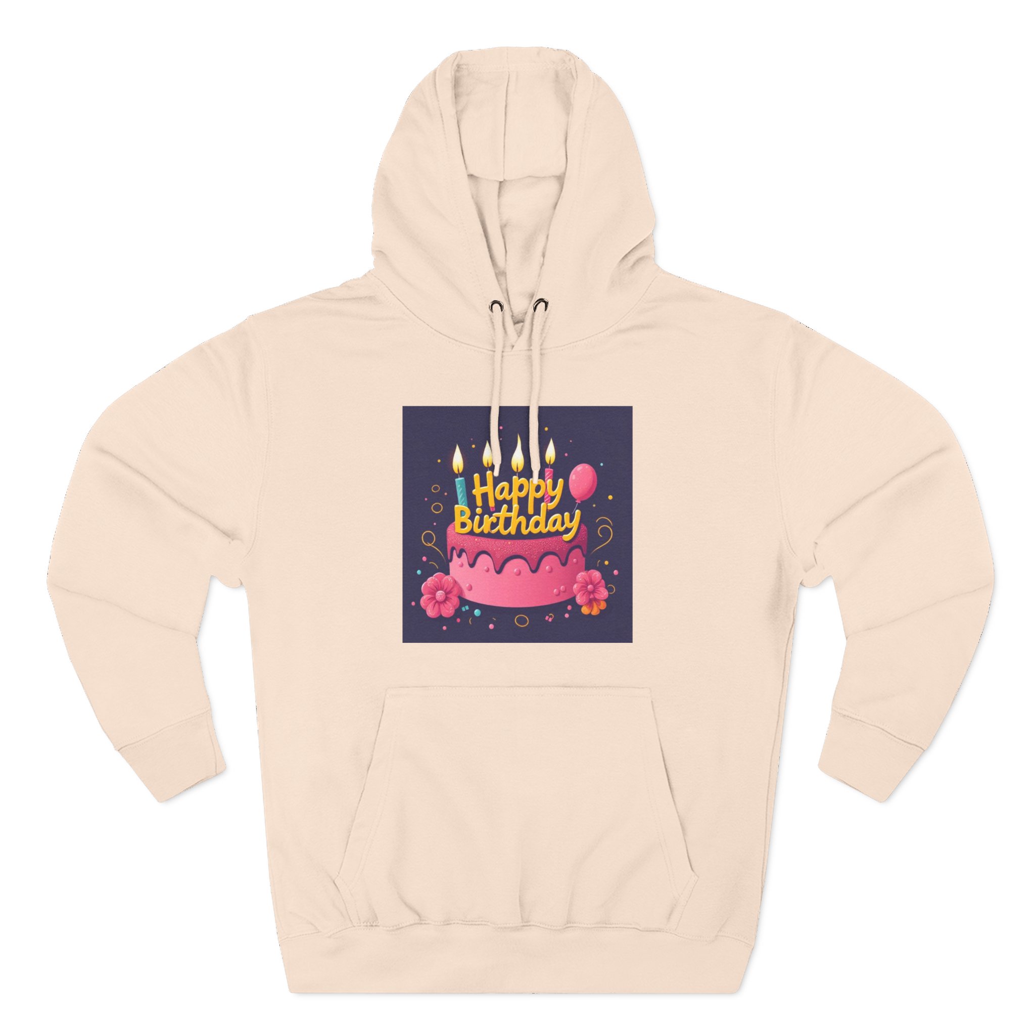 Happy Birthday Fleece Hoodie - Cozy Celebration Sweatshirt - Image 9