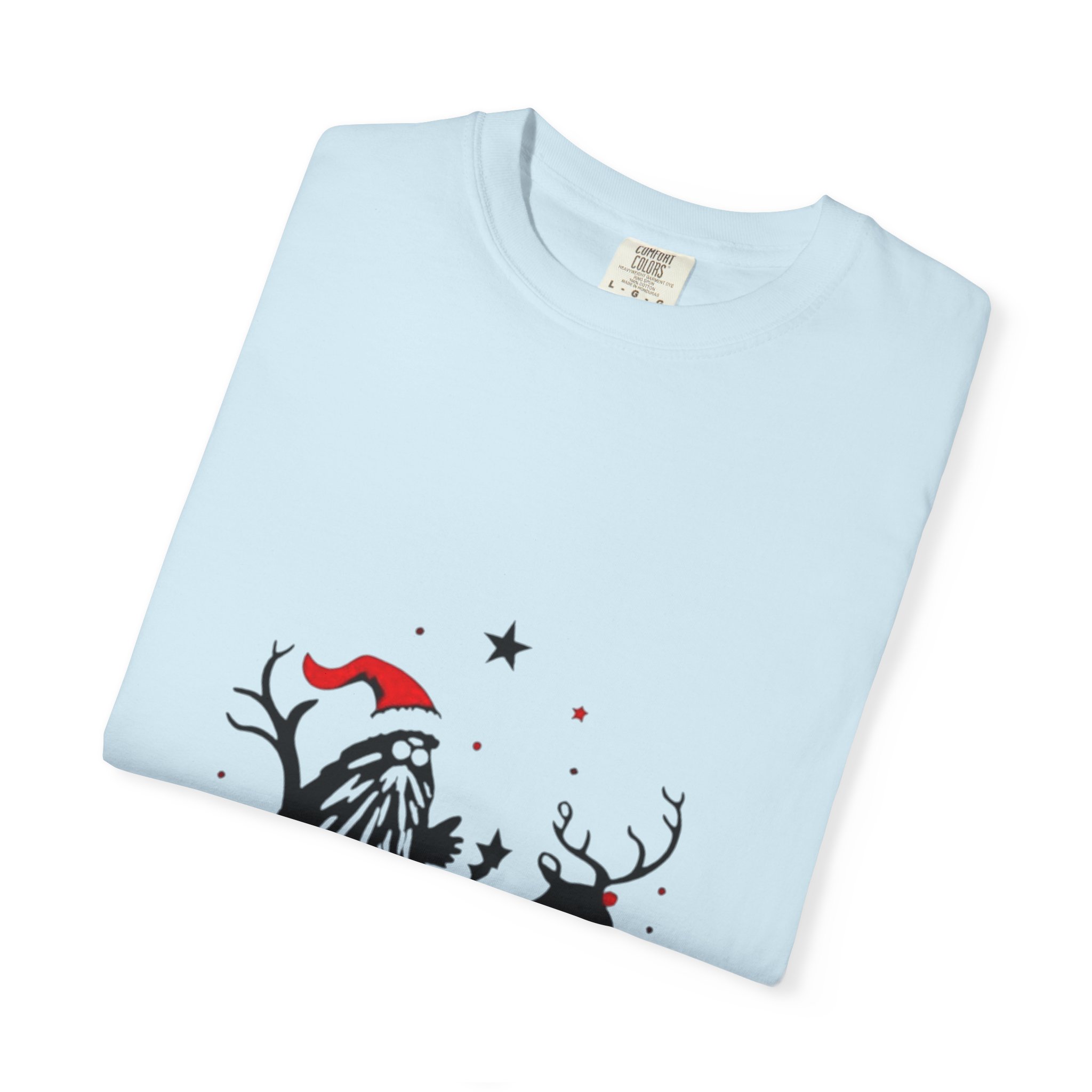 Festive Christmas T-Shirt with Santa and Reindeer - Image 23