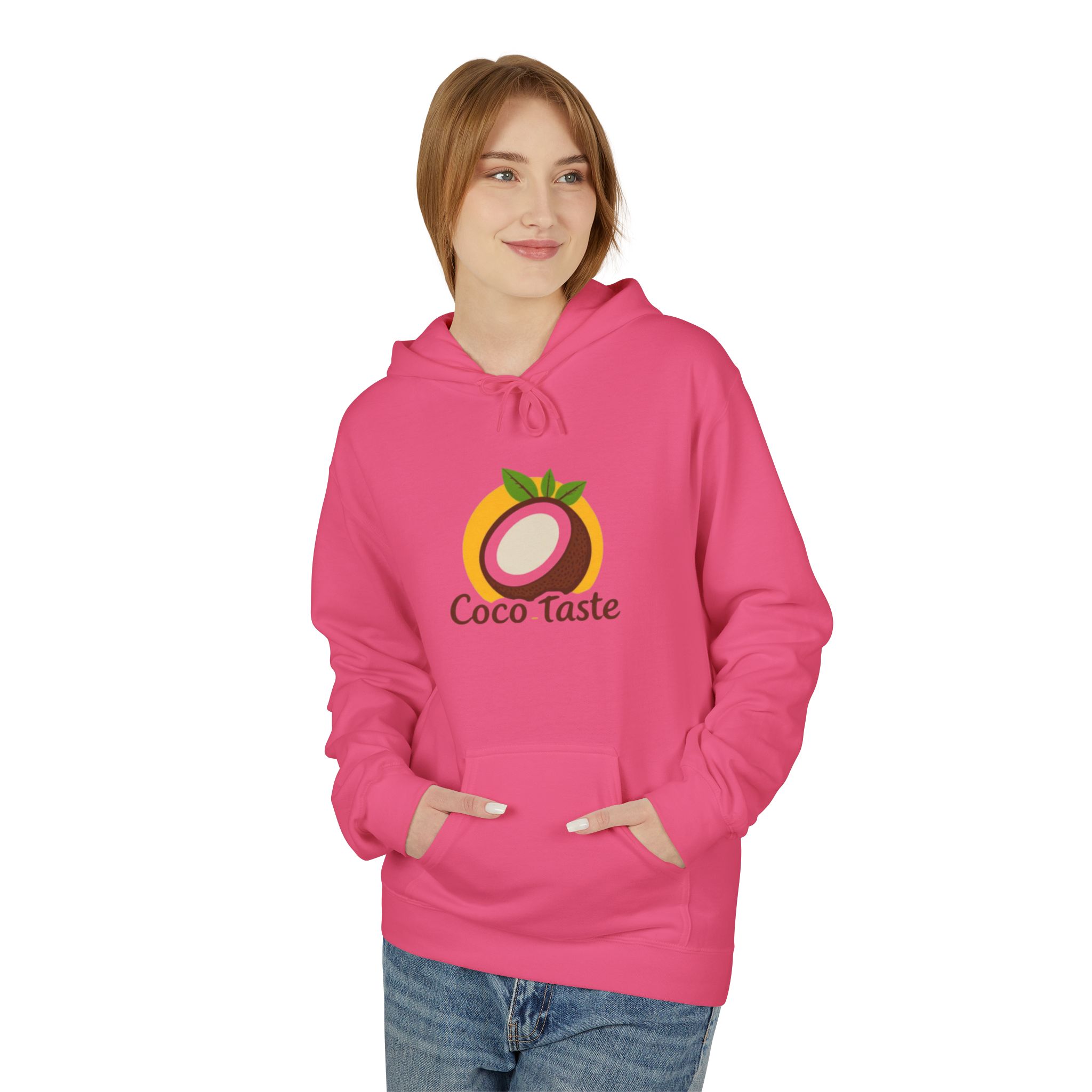 Coco Taste Unisex Fleece Hoodie - Soft, Cozy Comfort for Food Lovers - Image 31