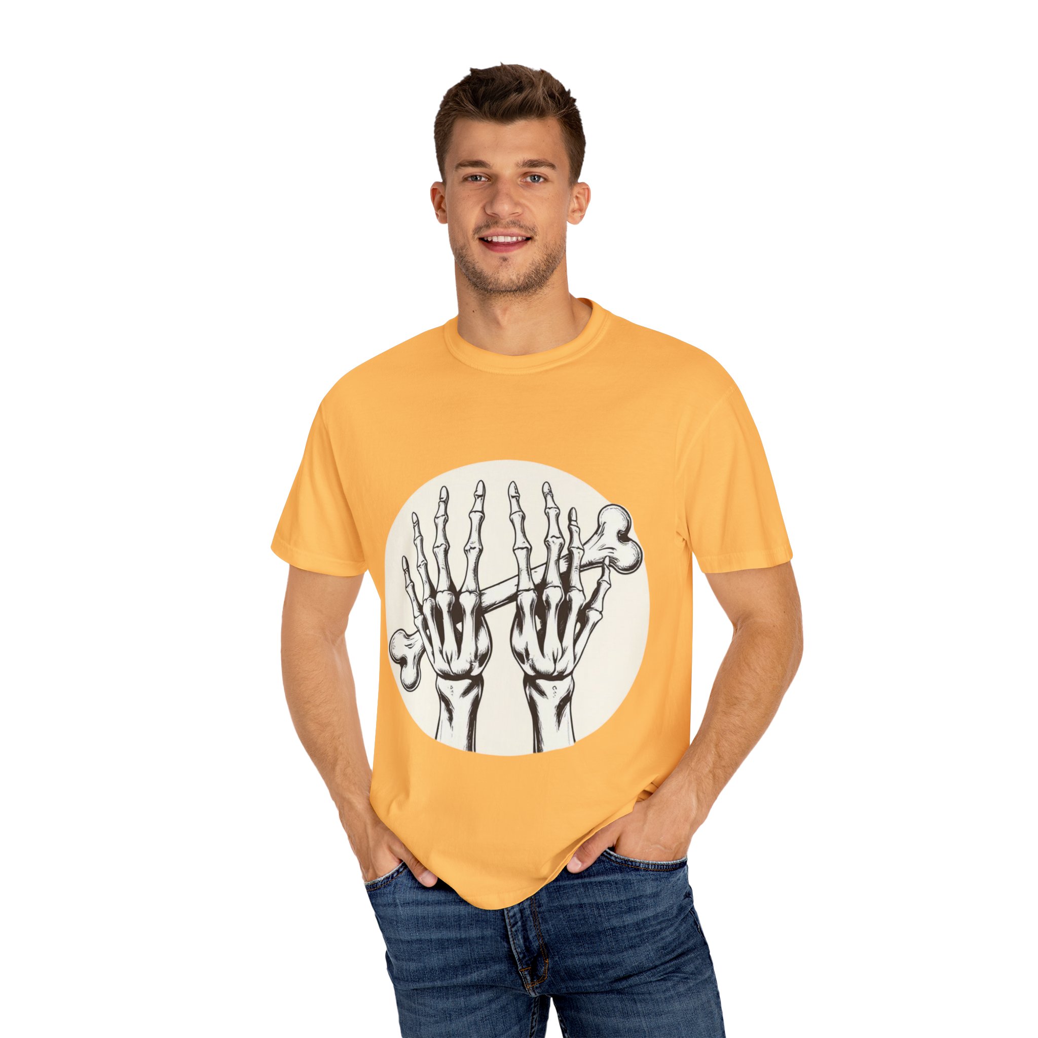 Skeleton Hands Unisex T-Shirt | Unique Graphic Tee for Halloween and Everyday Wear - Image 12