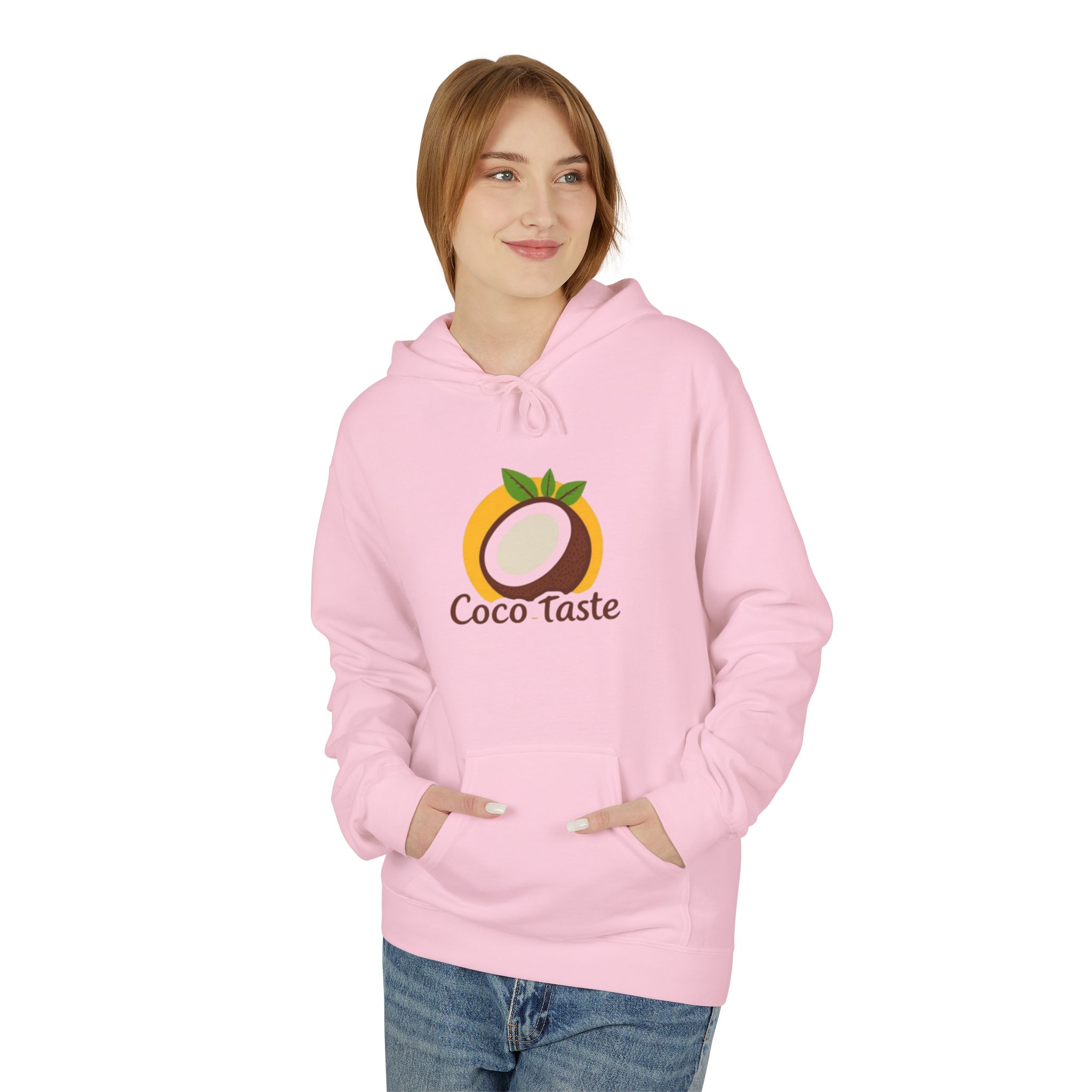 Coco Taste Unisex Fleece Hoodie - Soft, Cozy Comfort for Food Lovers - Image 27