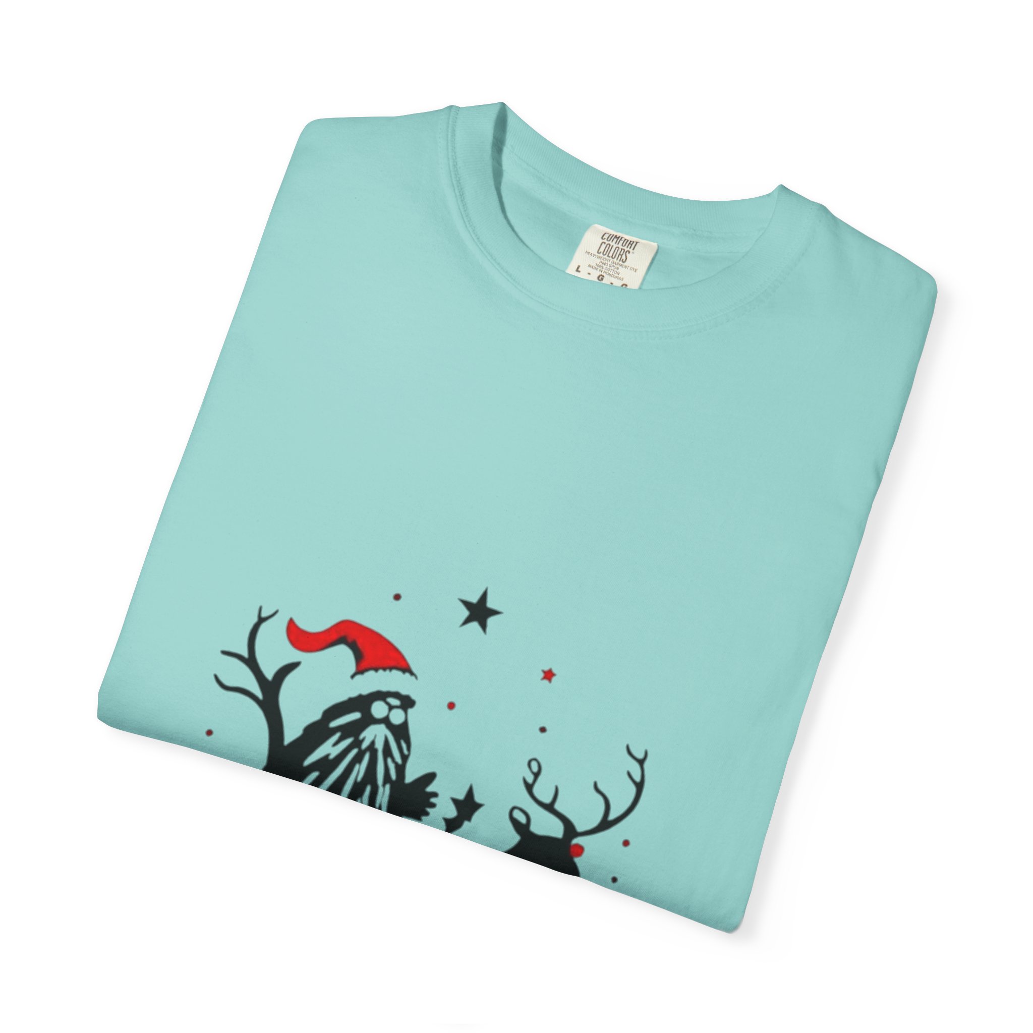 Festive Christmas T-Shirt with Santa and Reindeer - Image 15