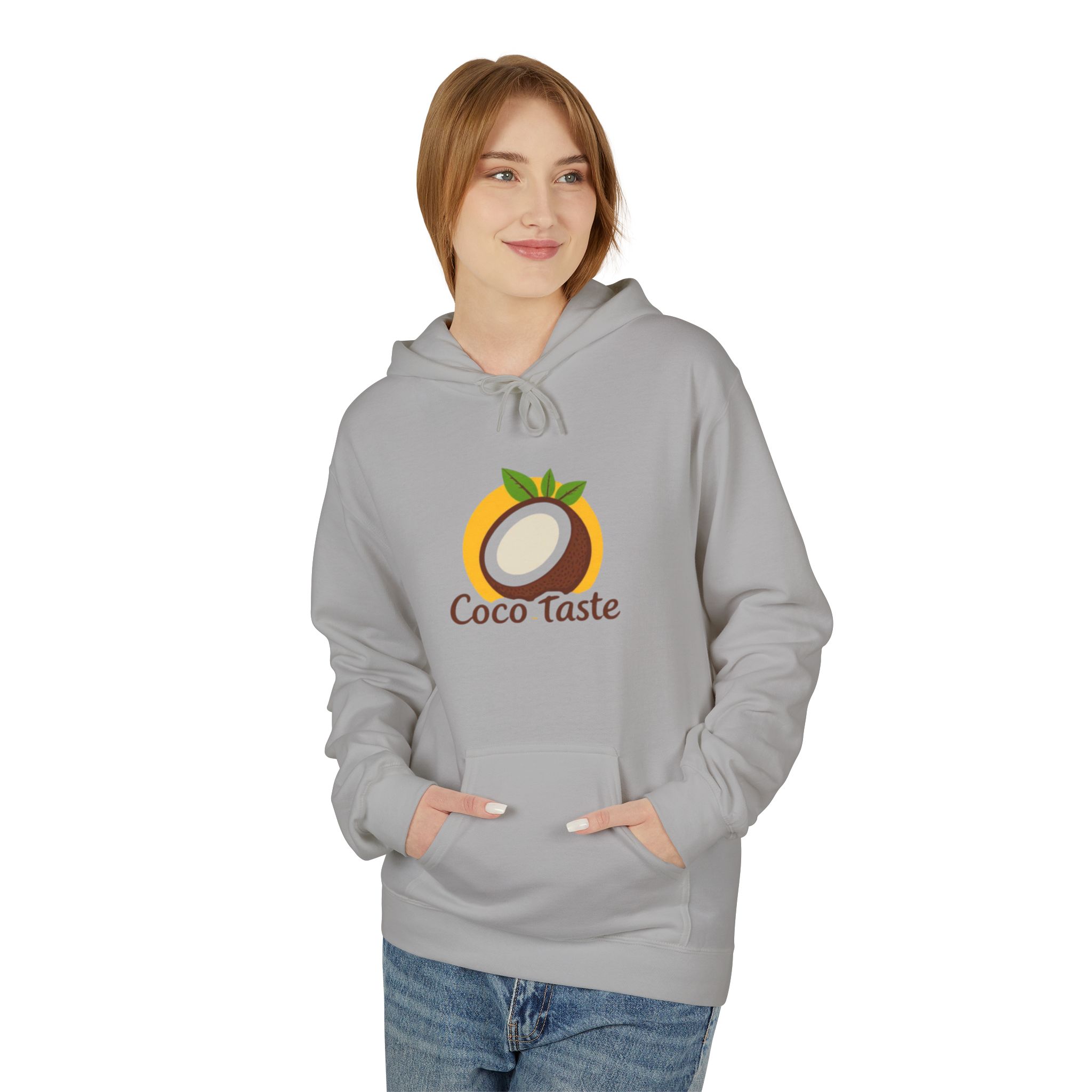 Coco Taste Unisex Fleece Hoodie - Soft, Cozy Comfort for Food Lovers - Image 7