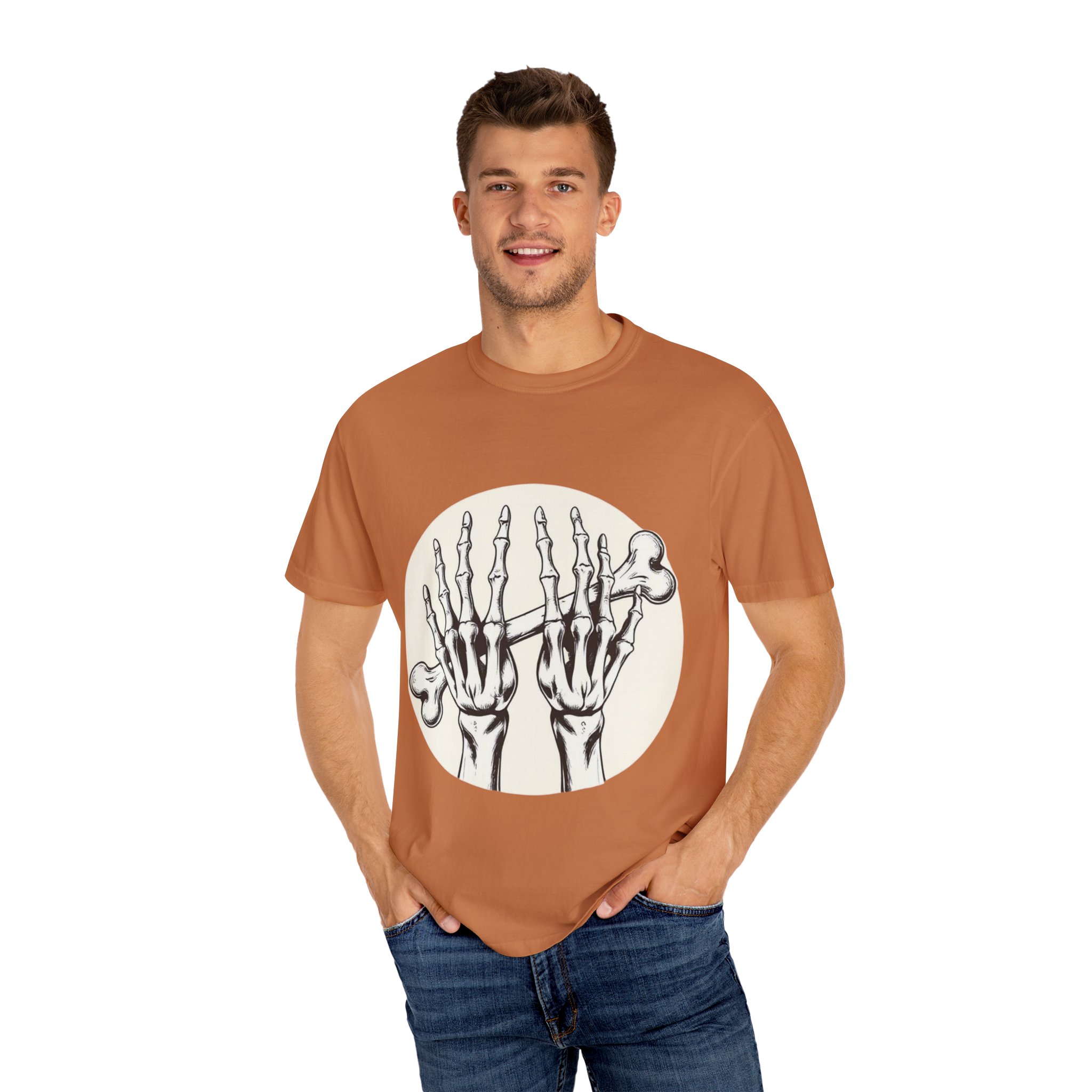 Skeleton Hands Unisex T-Shirt | Unique Graphic Tee for Halloween and Everyday Wear - Image 16