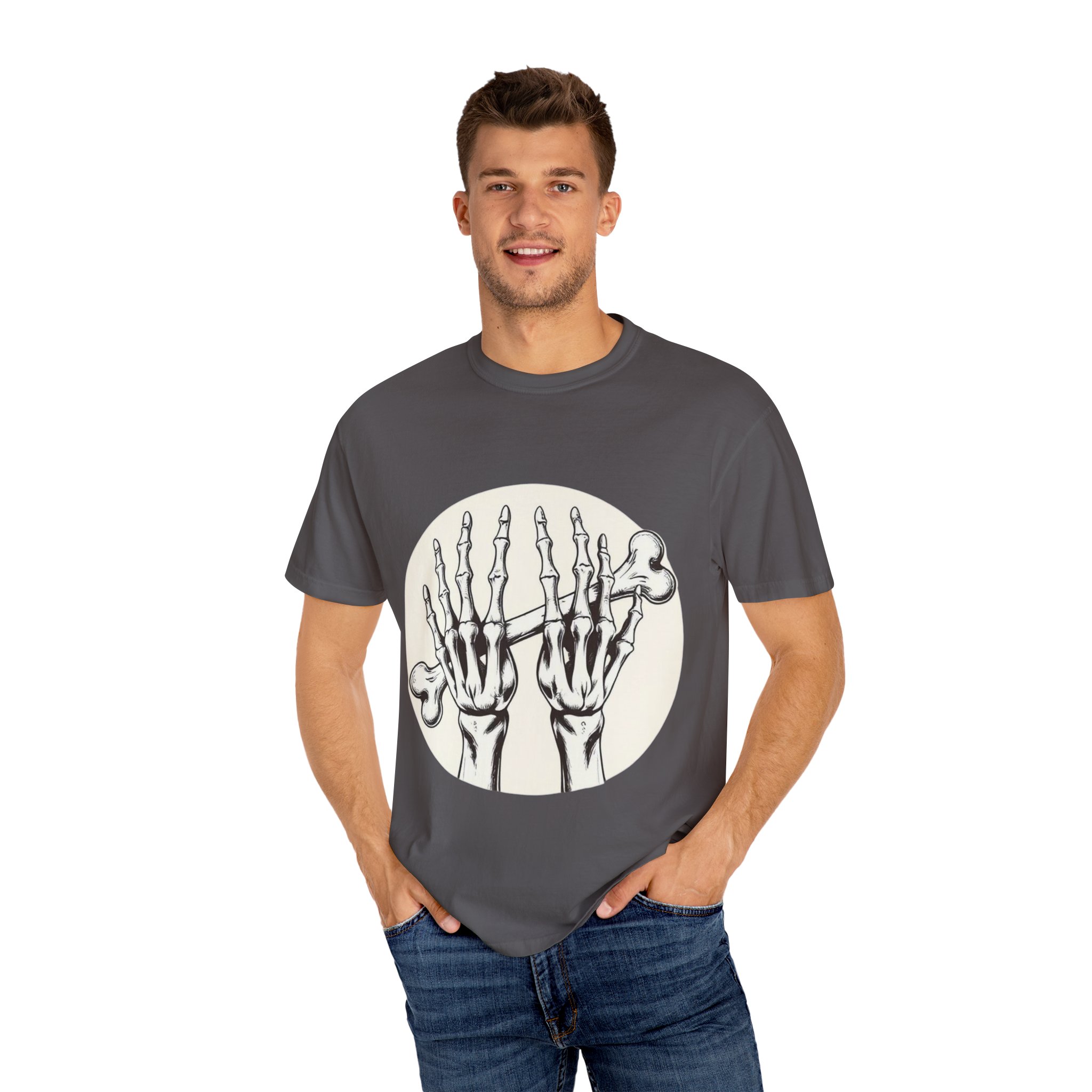 Skeleton Hands Unisex T-Shirt | Unique Graphic Tee for Halloween and Everyday Wear - Image 40