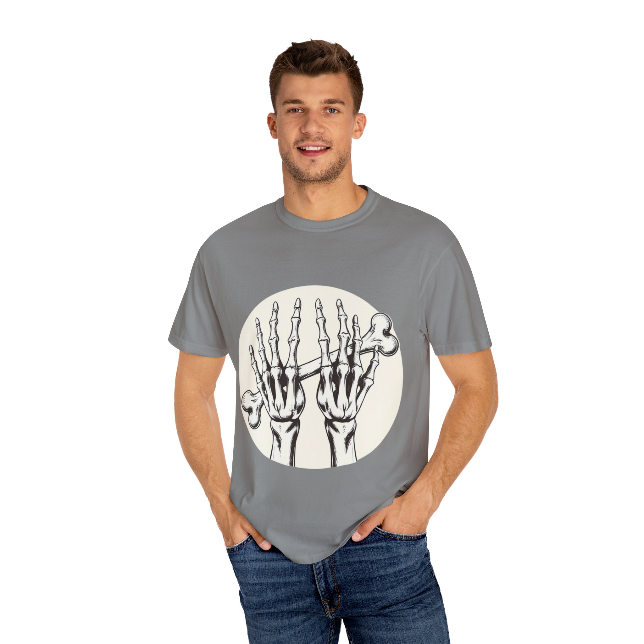 Skeleton Hands Unisex T-Shirt | Unique Graphic Tee for Halloween and Everyday Wear - Image 36
