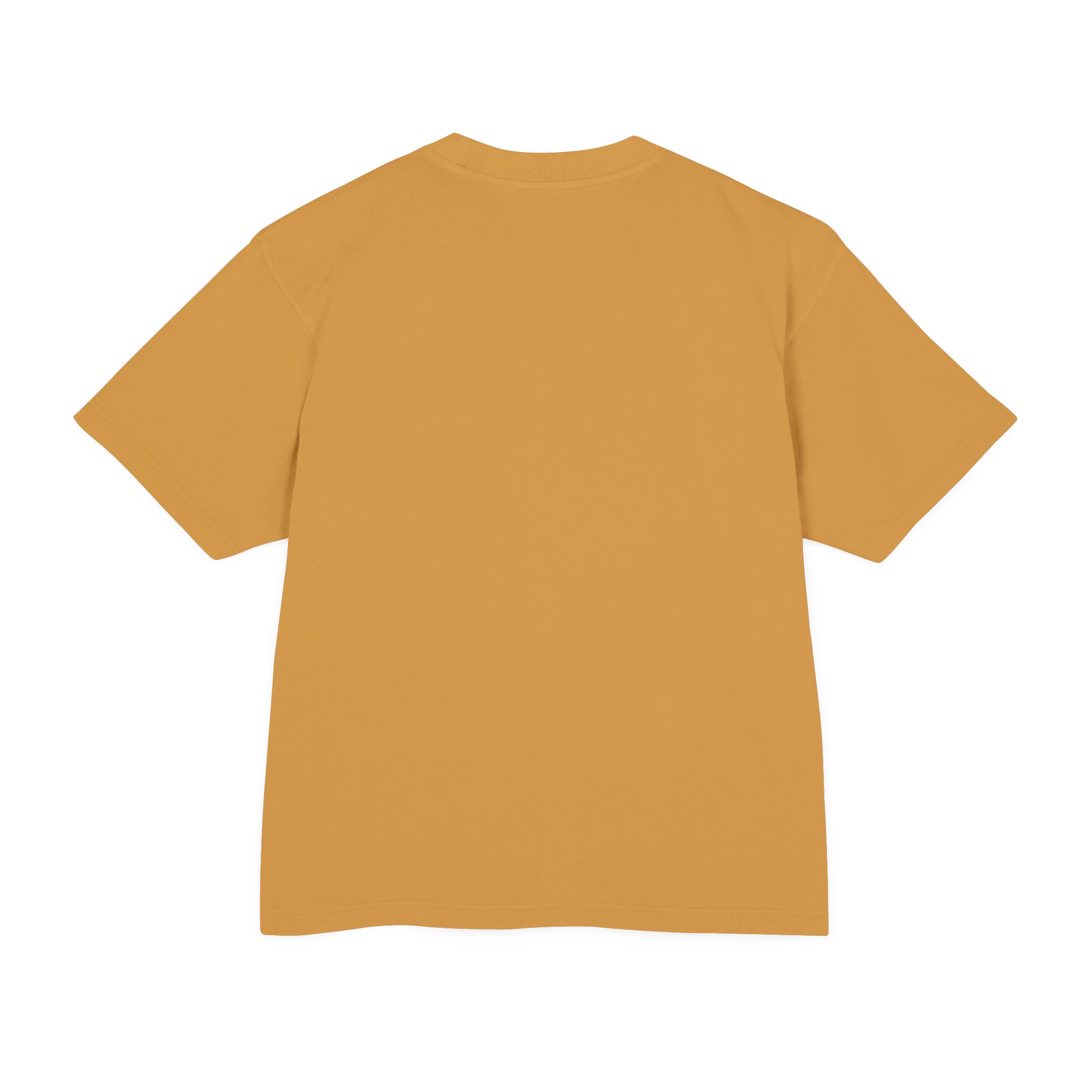 Urban Graphic Heavy Tee - Yellow Mandala Design - Image 10