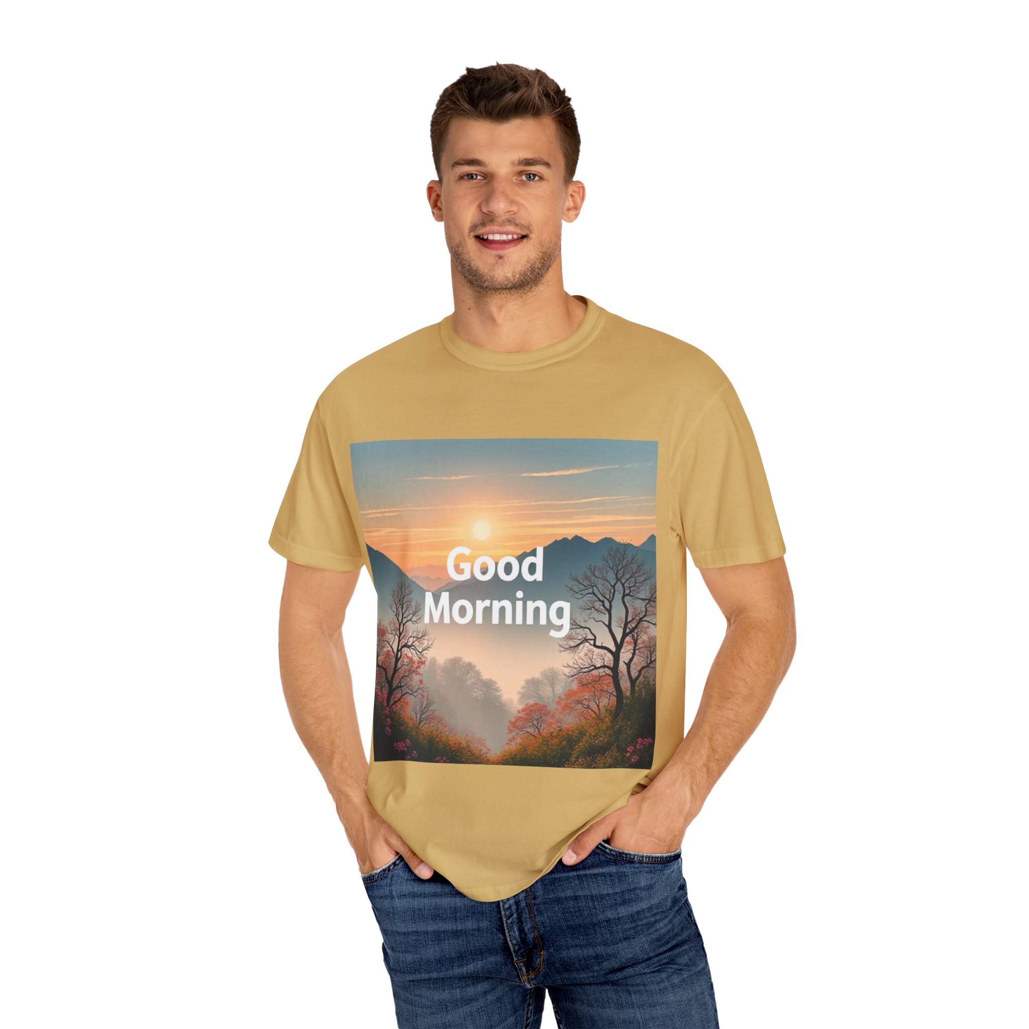 Unisex Garment-Dyed T-shirt - Image 8