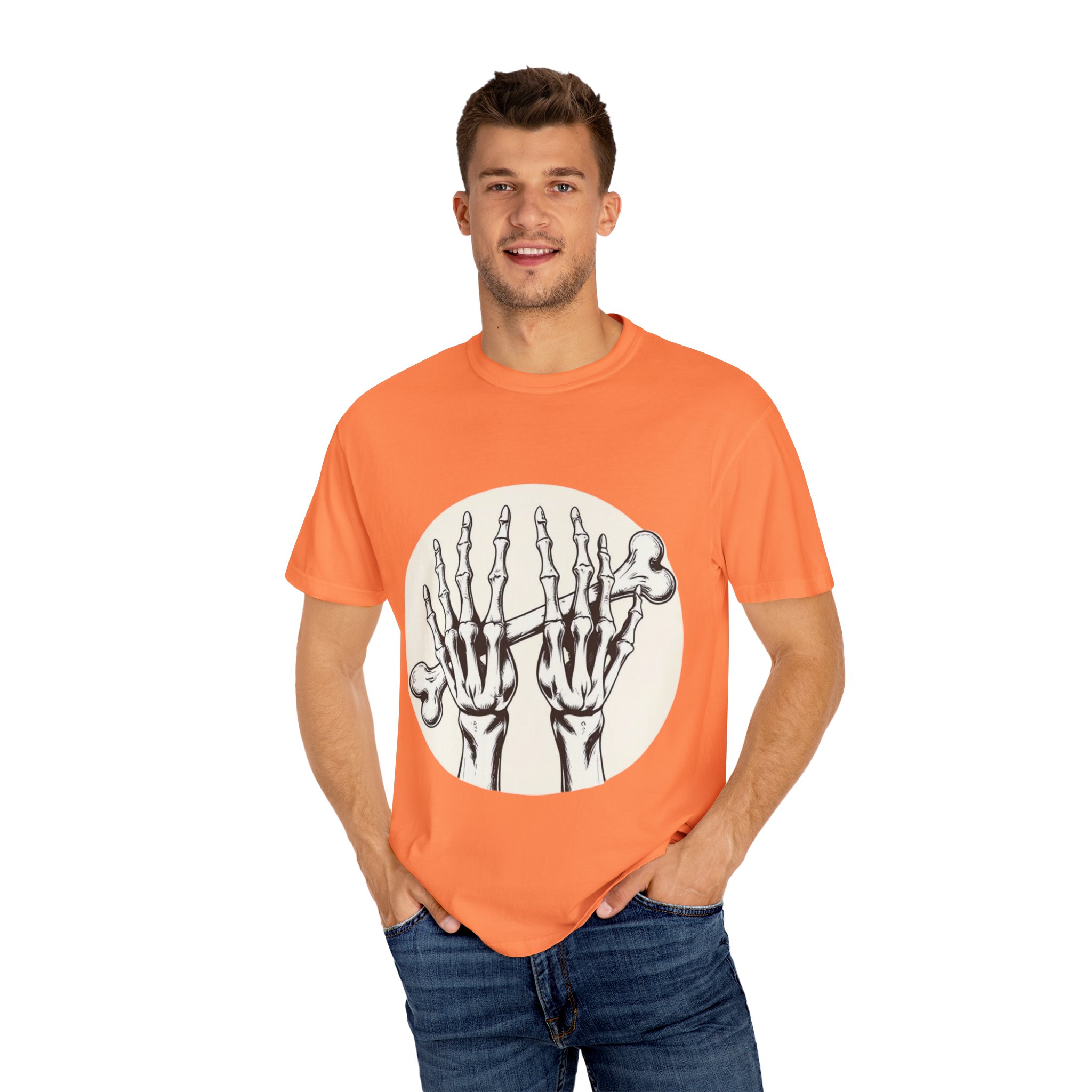 Skeleton Hands Unisex T-Shirt | Unique Graphic Tee for Halloween and Everyday Wear - Image 8