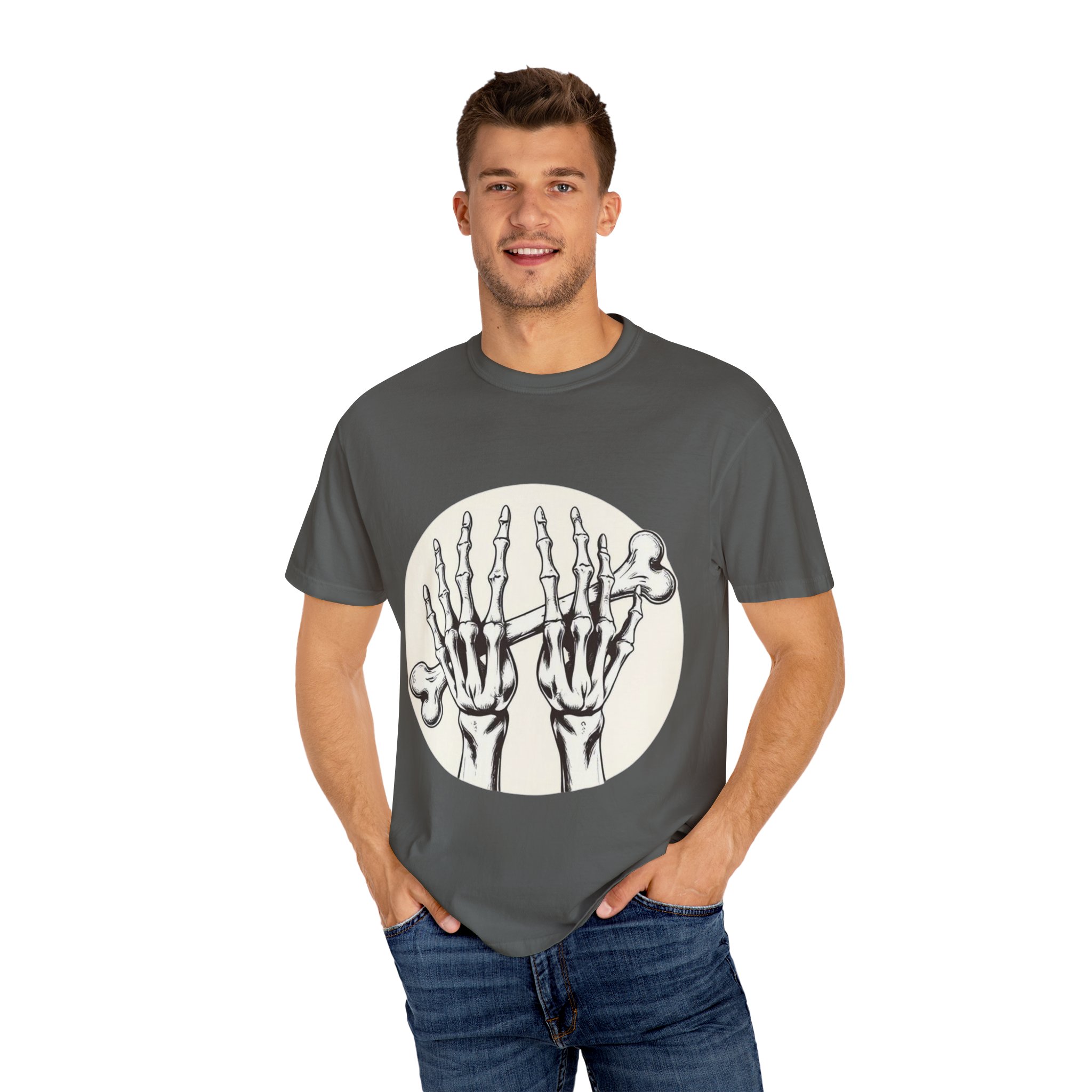 Skeleton Hands Unisex T-Shirt | Unique Graphic Tee for Halloween and Everyday Wear - Image 28