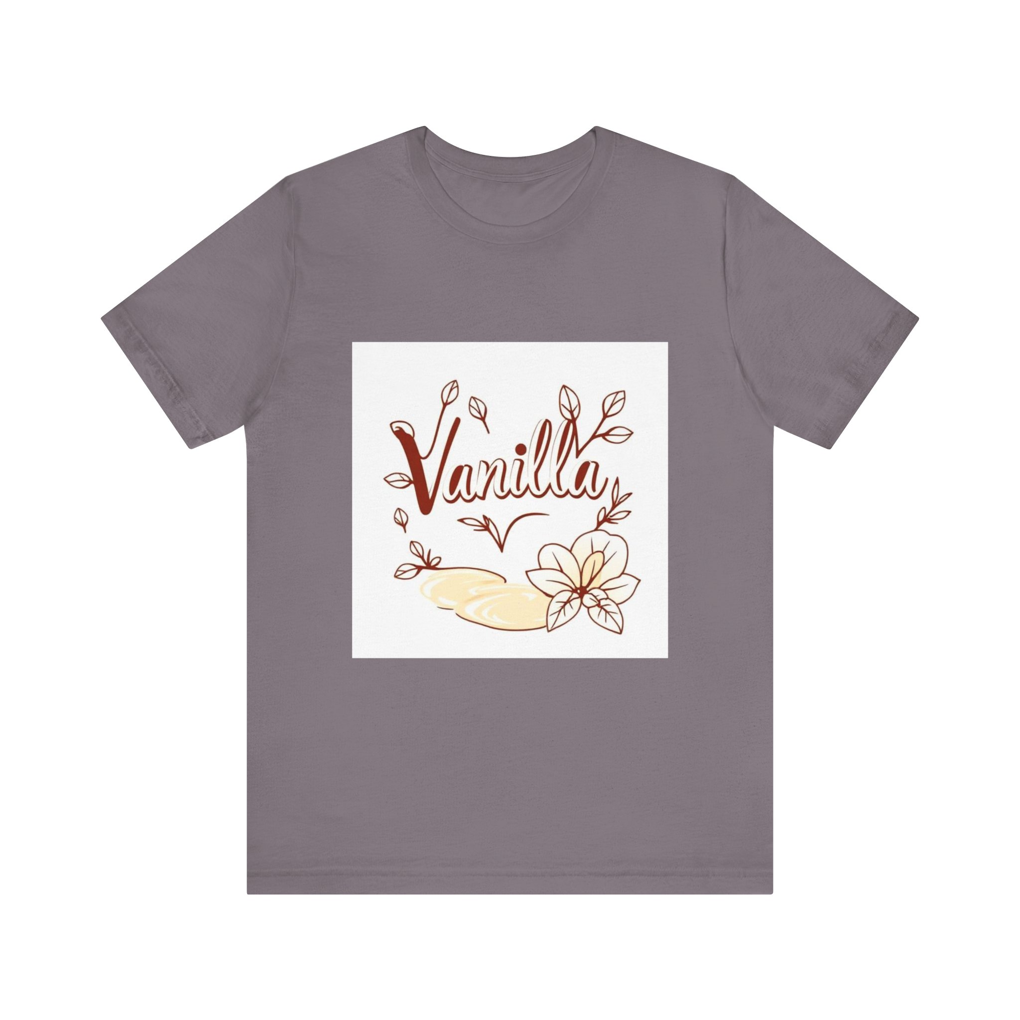 Vanilla Floral Short Sleeve Tee for Comfort and Style - Image 17