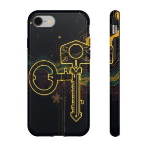 Stylish Phone Case with Key Design - Tough Cases for Tech Lovers