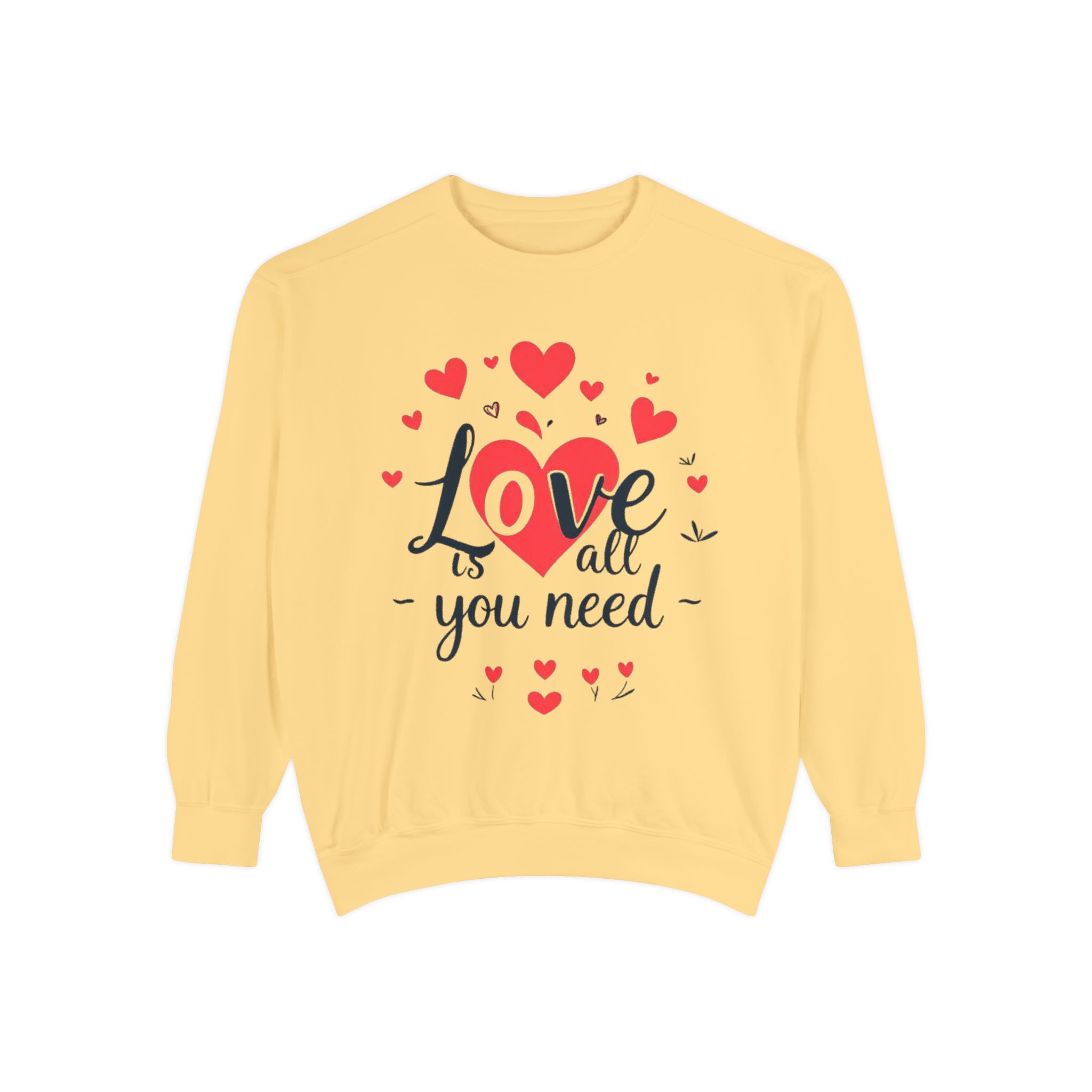 Unisex Garment-Dyed Sweatshirt - Image 5