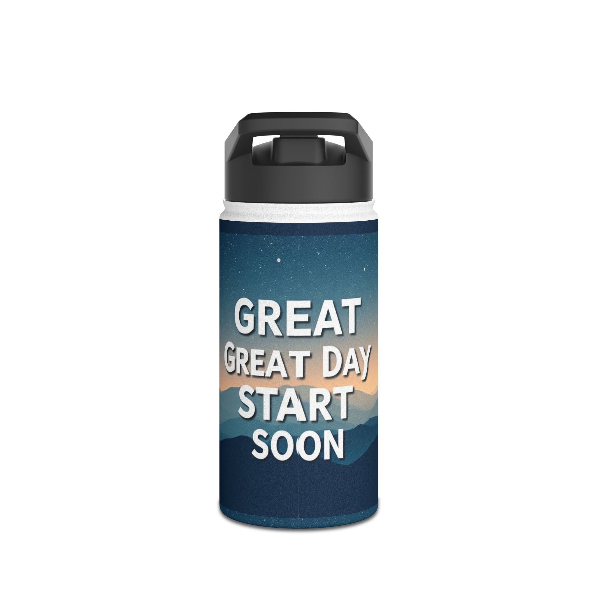 Stainless Steel Water Bottle, Standard Lid - Image 2
